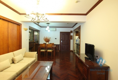 120 sqm with 03 bedrooms apartment for rent in Tay Ho, Hanoi